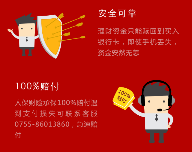 安全可靠 100%赔付